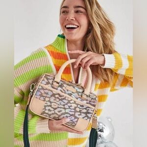 Consuela Iris Luncheon bag with matching Pocket Pouch